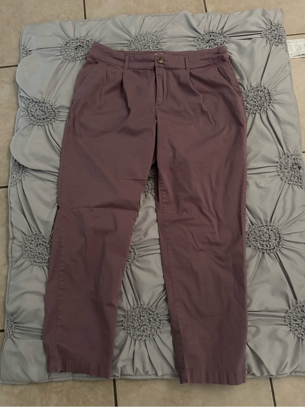 a new day woman’s  Straight Chinos - Plum